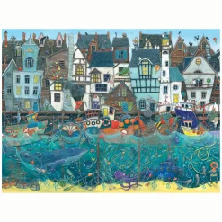 Ravensburger Legpuzzel Haven van Wonderen - Een Bruisende Fantasiehaven - 1500st.