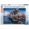 Ravensburger Legpuzzel Hamnoy Lofoten, 3000st.