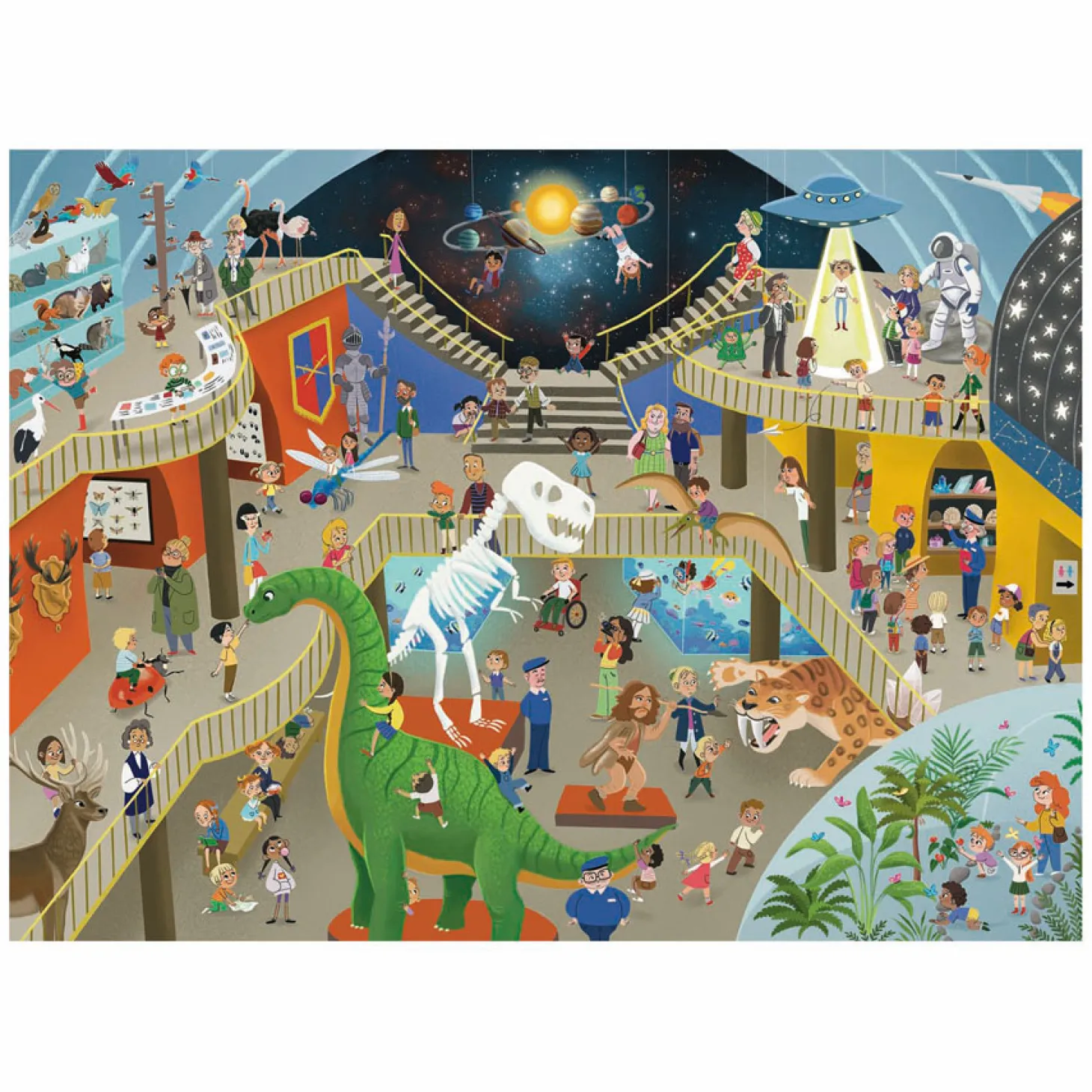 Ravensburger Legpuzzel Het Natuurmuseum - 200st. XXL