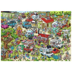 Ravensburger Legpuzzel Holiday Resort 1: The Campsite, 1000st.