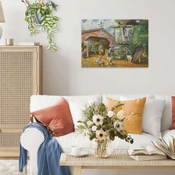 Ravensburger Legpuzzel John Deere Toen en Nu, 1000st.