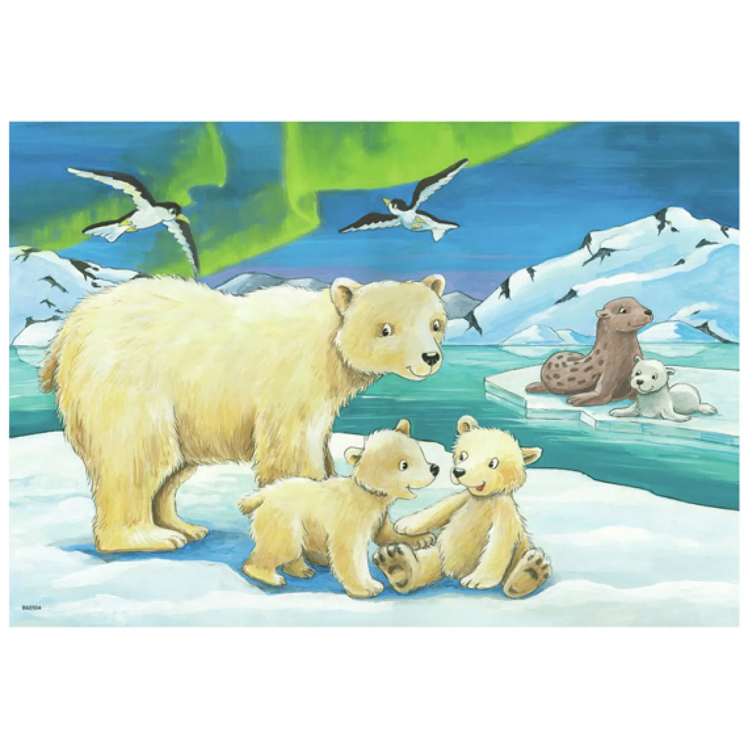 Ravensburger Legpuzzel Jonge Dieren Uit de Hele Wereld, 2x12 st.