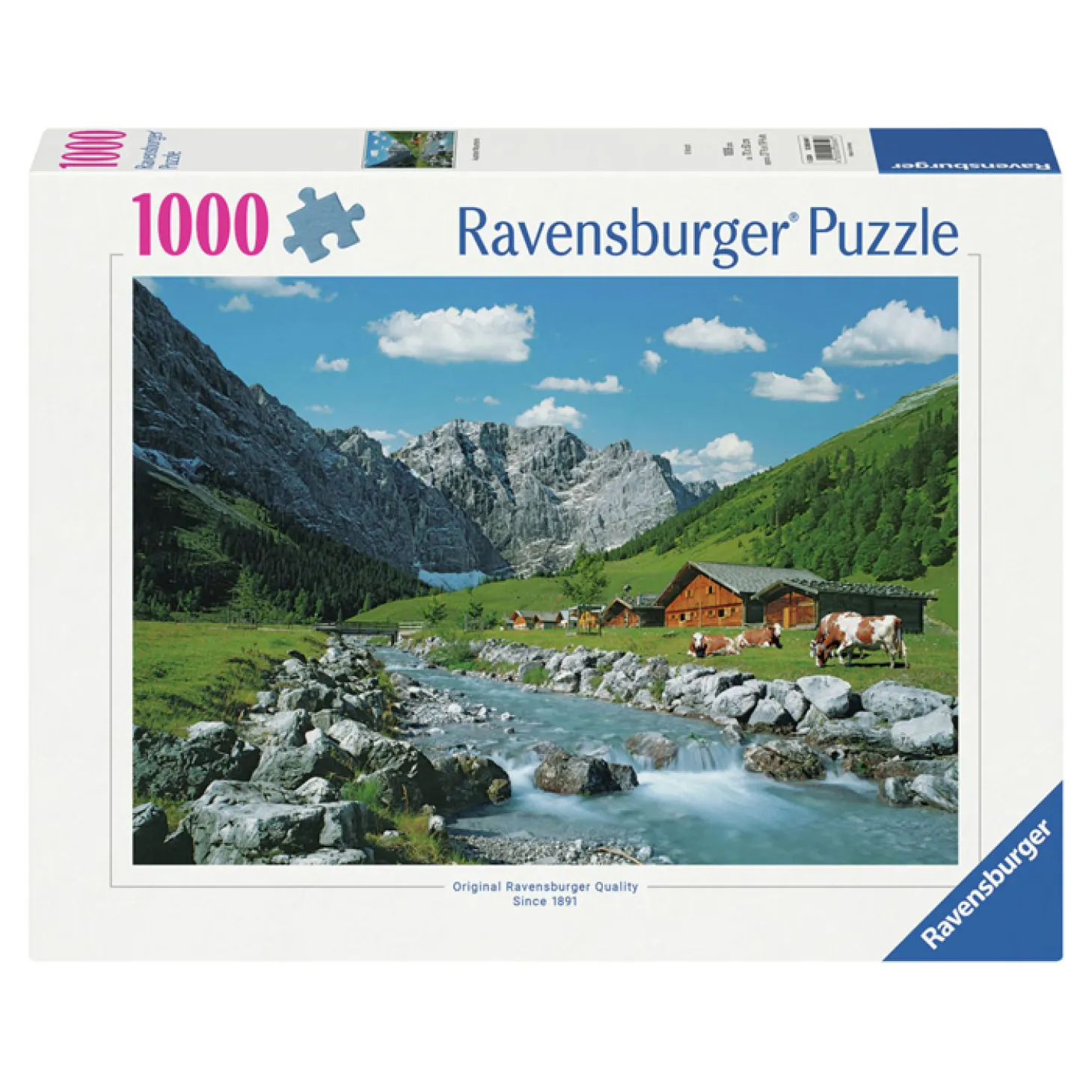 Ravensburger Legpuzzel Karwendelgebergte Oostenrijk, 1000st.