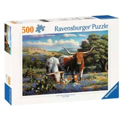 Ravensburger Legpuzzel Loving Longhorns, 500st.