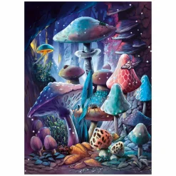 Ravensburger Legpuzzel Maanlicht Paddestoelen Glow in the Dark - 500st.