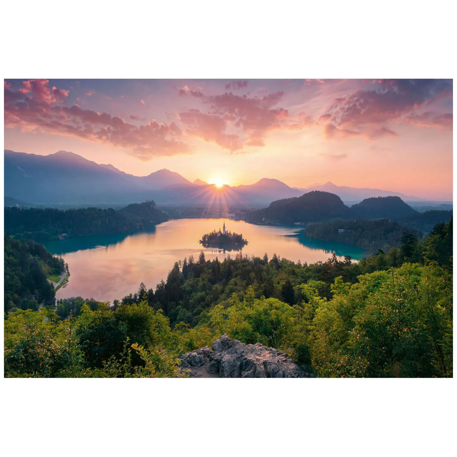 Ravensburger Legpuzzel Meer van Bled Slovenie, 3000st.