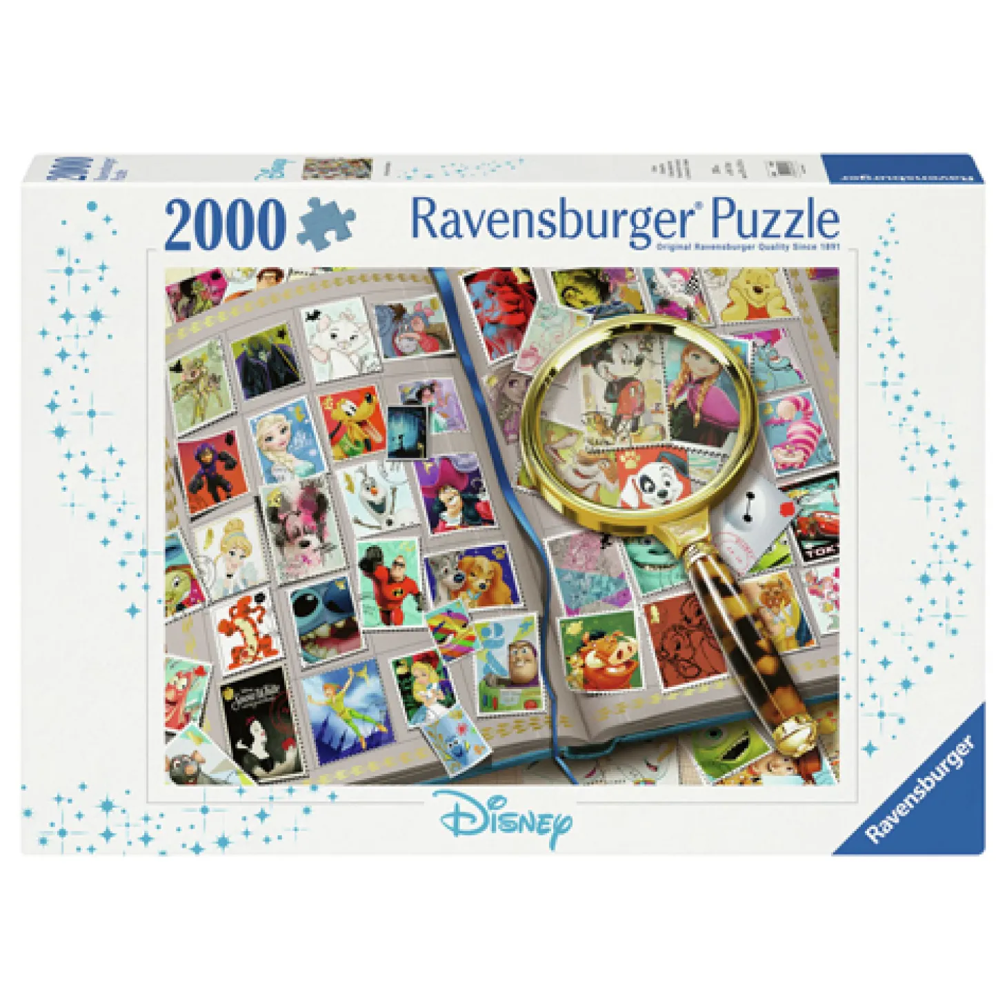 Ravensburger Legpuzzel Mijn Mooiste Postzegels, 2000st.