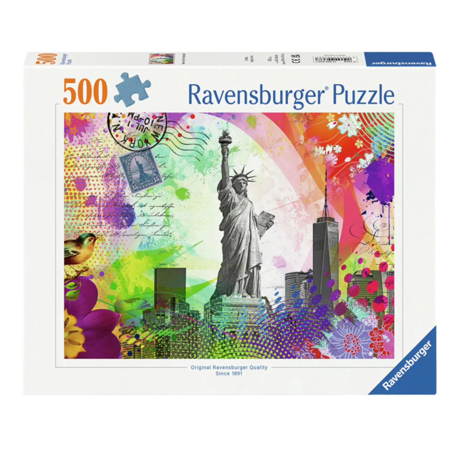 Ravensburger Legpuzzel New York Postcard, 500st.