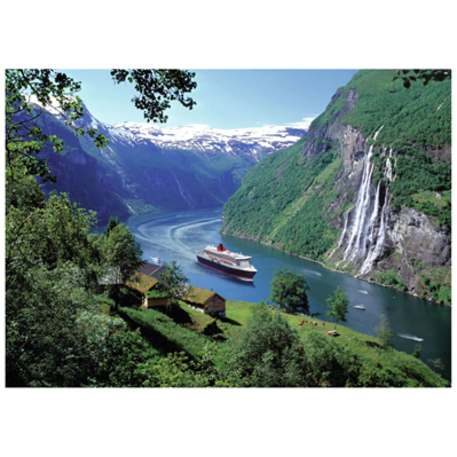 Ravensburger Legpuzzel Noors Fjord, 1000st.