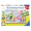 Ravensburger Legpuzzel Prince & Princess, 2x12 st.
