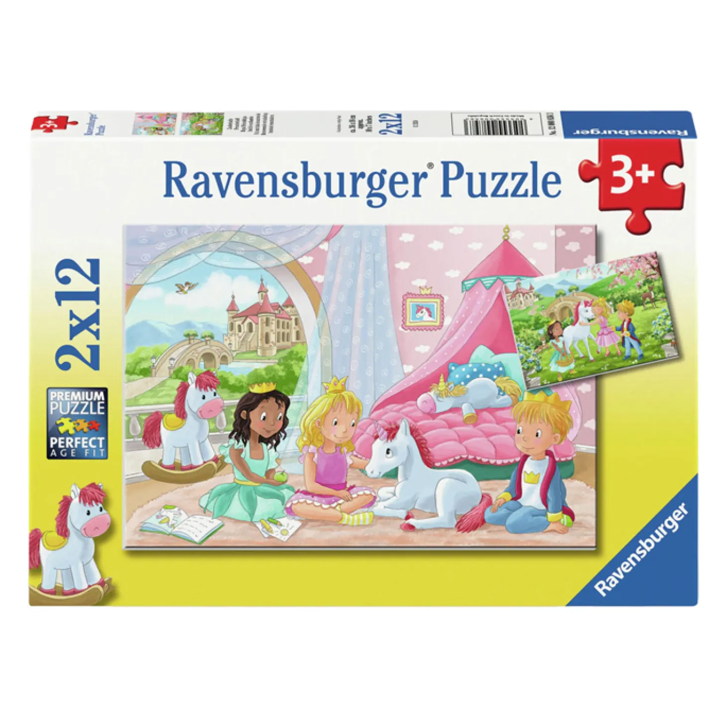 Ravensburger Legpuzzel Prince & Princess, 2x12 st.