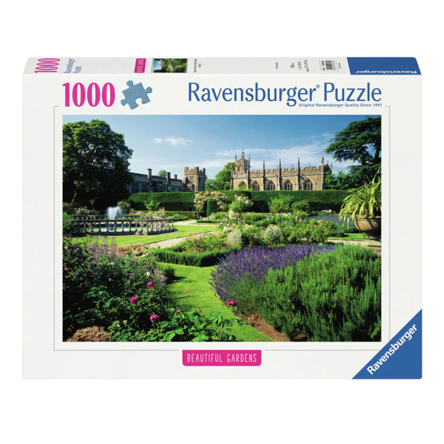 Ravensburger Legpuzzel Queen'S Garden,Sud.Castle, 1000st.