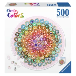Ravensburger Legpuzzel Rond Donuts, 500st.