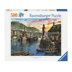 Ravensburger Legpuzzel S'ochtends bij de Haven, 500st.