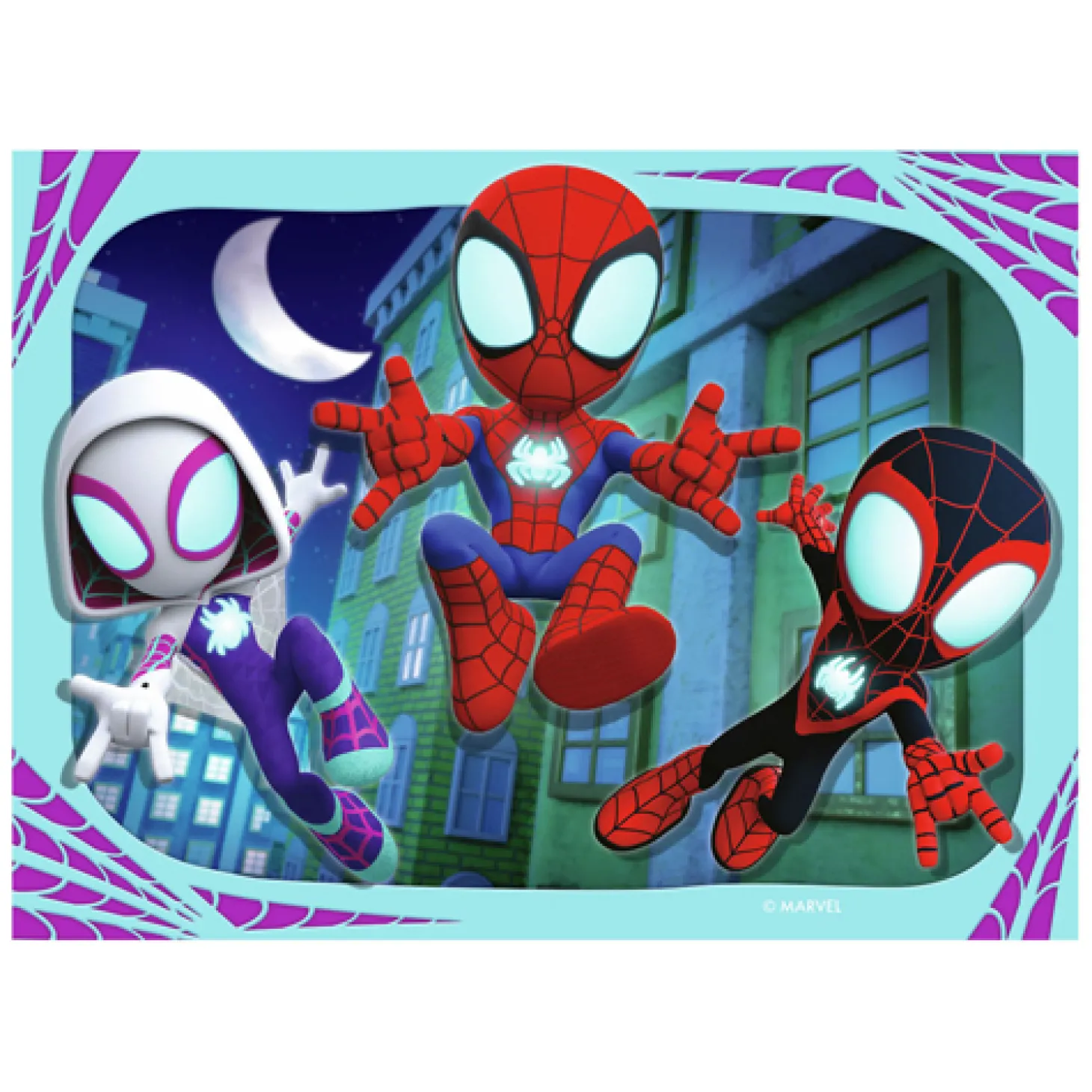 Ravensburger Legpuzzel Spidey and His Amazing Friends, 2x24st.