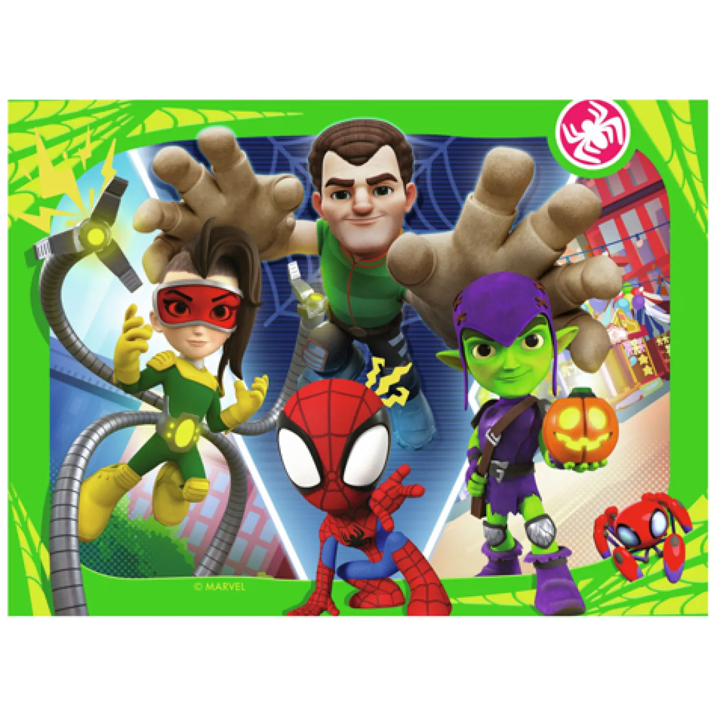 Ravensburger Legpuzzel Spidey and His Amazing Friends, 2x24st.