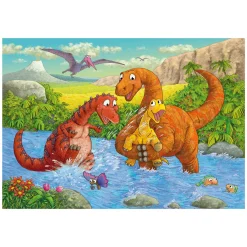 Ravensburger Legpuzzel Spelende Dino's, 2x24st.
