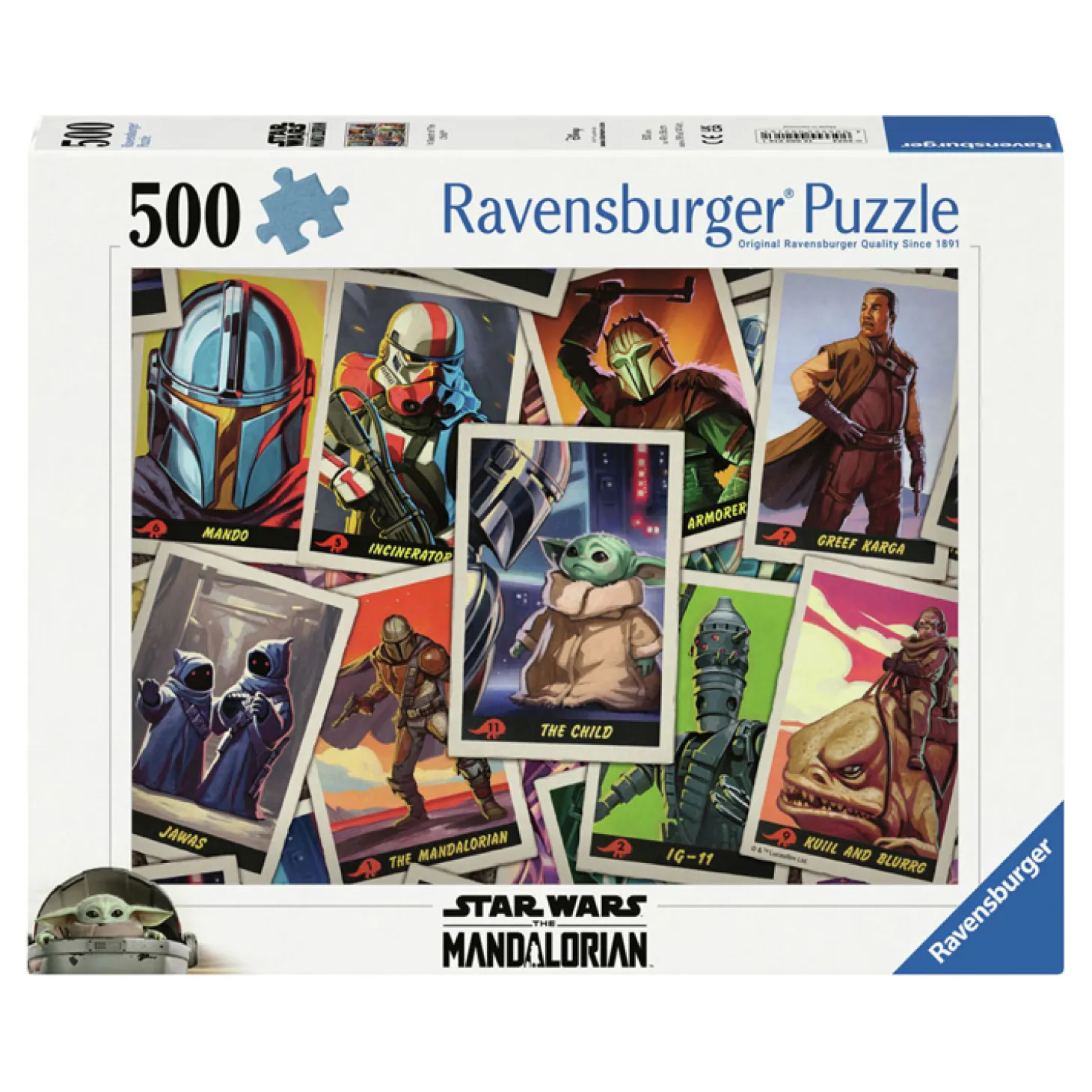 Ravensburger Legpuzzel Star Wars The Mandalorian The Child, 500st.
