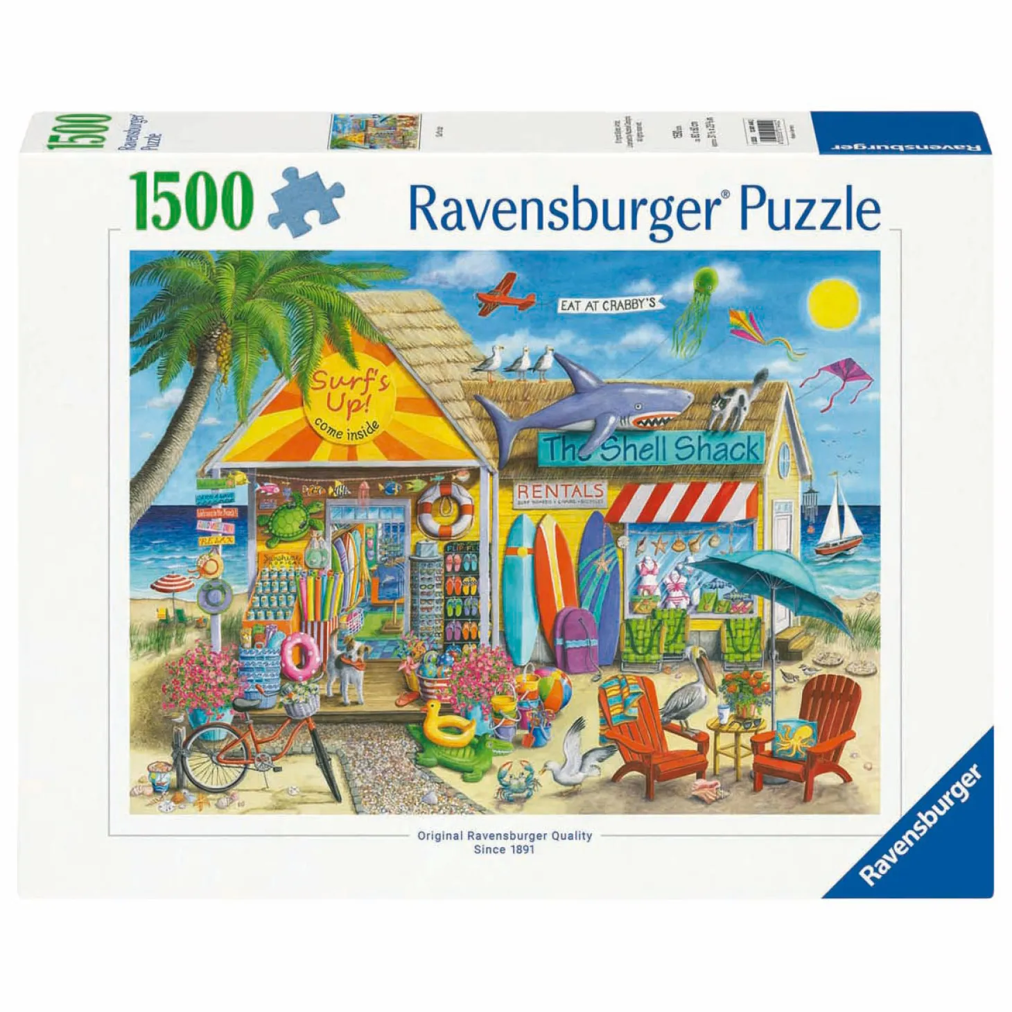 Ravensburger Legpuzzel Surf's Up - 1500st.