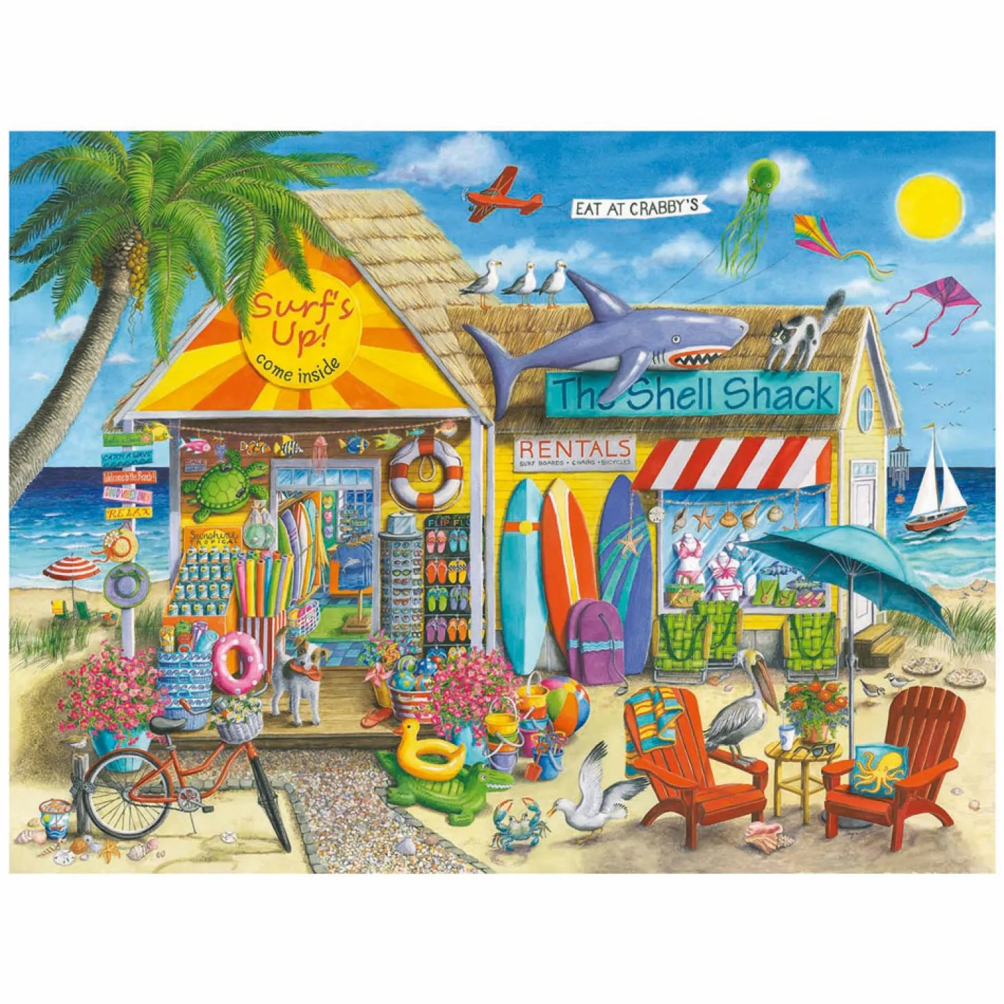 Ravensburger Legpuzzel Surf's Up - 1500st.