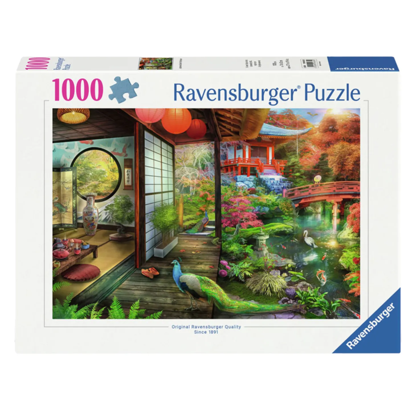 Ravensburger Legpuzzel Theehuis In Japanse Tuin, 1000st.