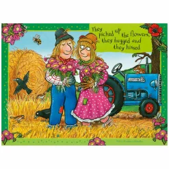 Ravensburger Legpuzzel Trouwerij op de Boerderij - 4 Puzzels