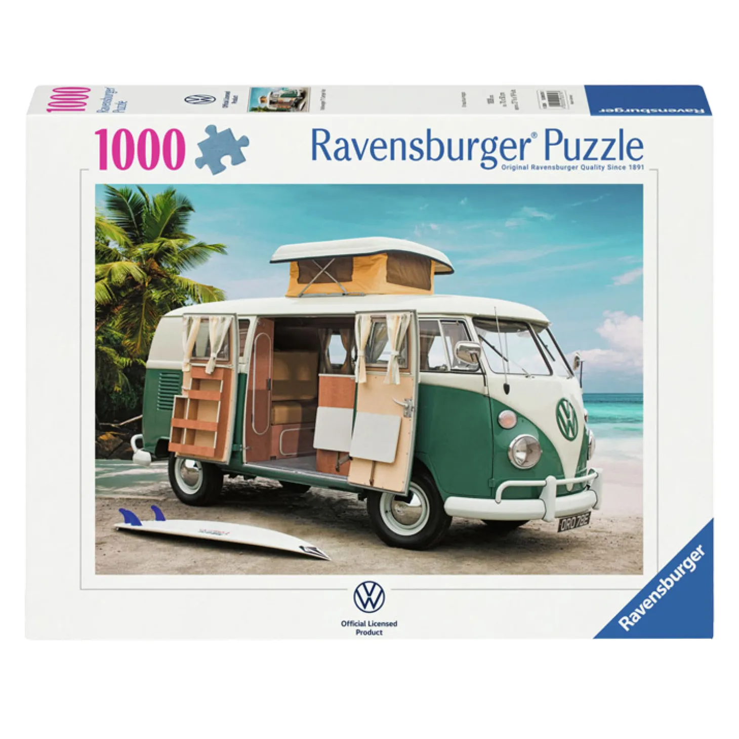 Ravensburger Legpuzzel Volkswagen T1 Camper van, 1000st.