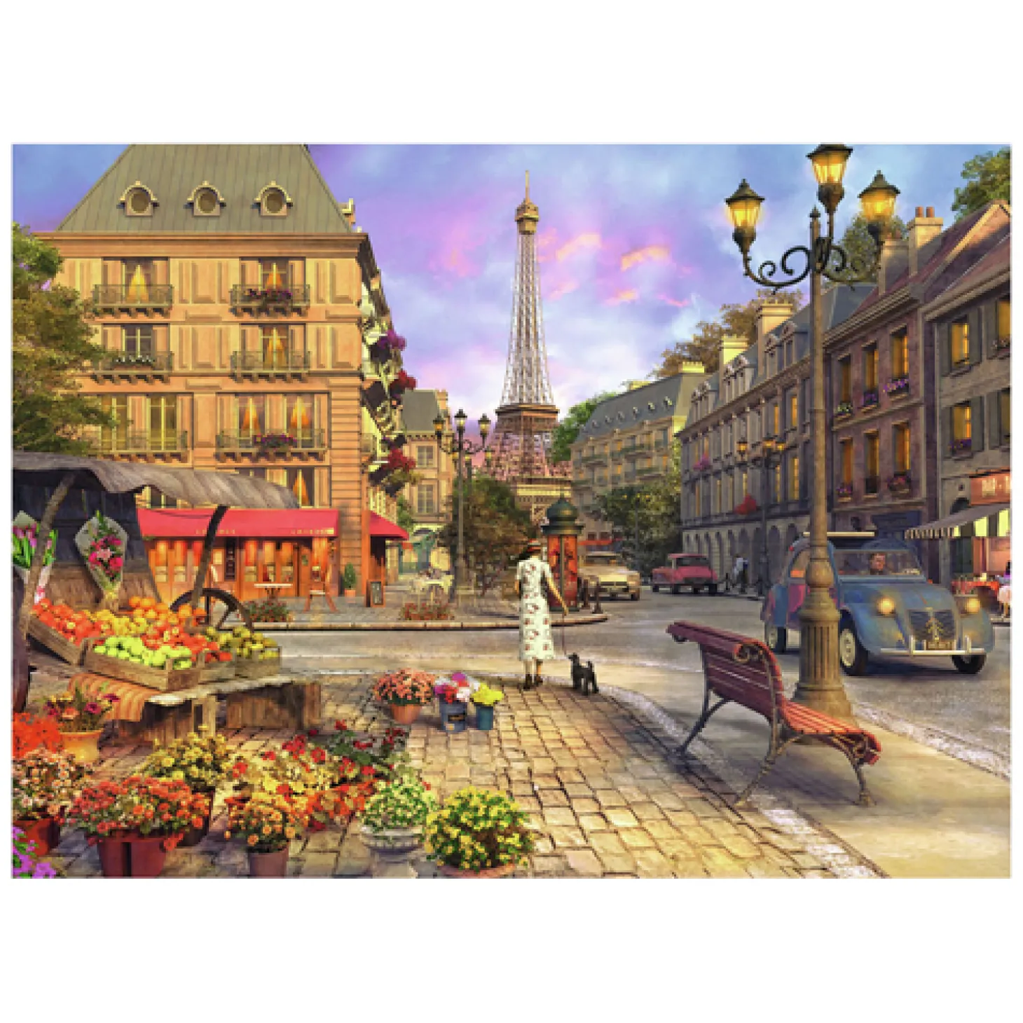 Ravensburger Legpuzzel Wandeling Door Parijs, 500st.