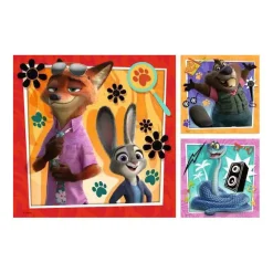 Ravensburger Legpuzzel Zootopia 2 - 3x49st.