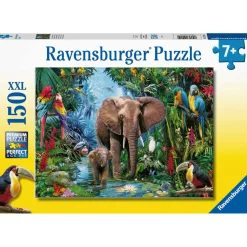 Ravensburger Olifanten in de Jungle, 150st. XXL