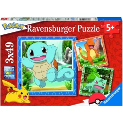 Ravensburger Pokémon: Charmander, Bulbasaur and Squirtle