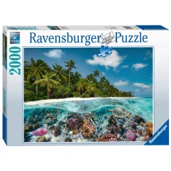 Ravensburger Puzzel Een duik op de Malediven, 2000st.