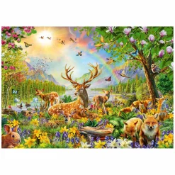 Ravensburger Puzzel Mooie Hertenfamilie, 200st. XXL