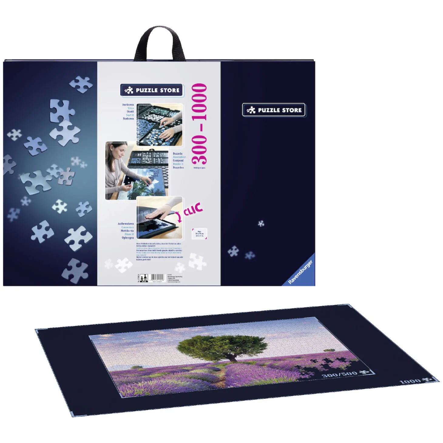 Ravensburger Puzzel Opbergmap, 300 - 1000st.
