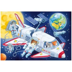 Ravensburger Puzzel Reis door de Ruimte, 2x24st.