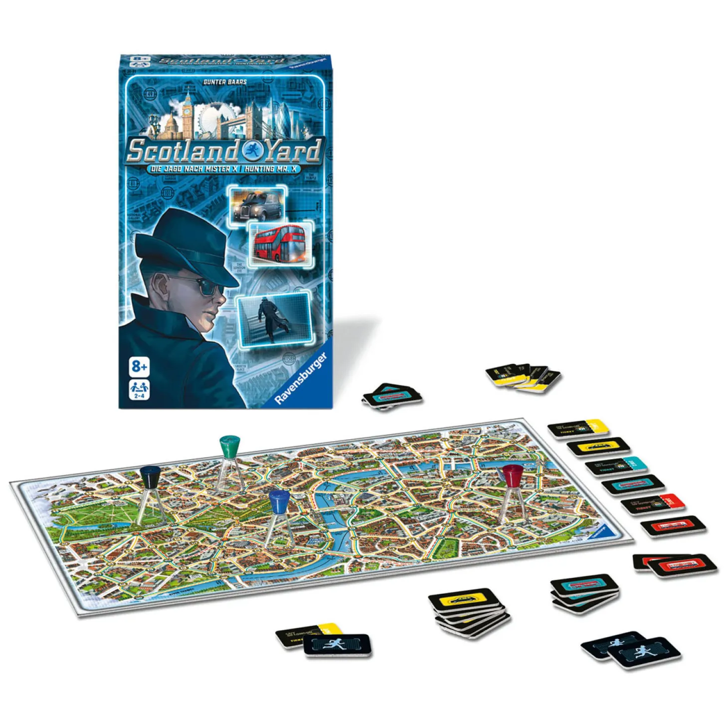 Ravensburger Scotland Yard 24 Bordspel
