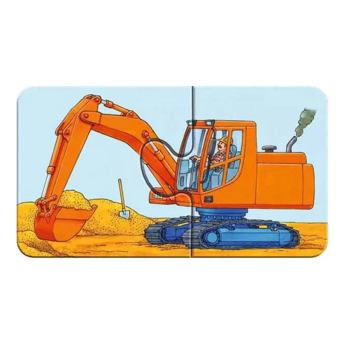 Ravensburger Special Voertuigen puzzel, 9x2st.