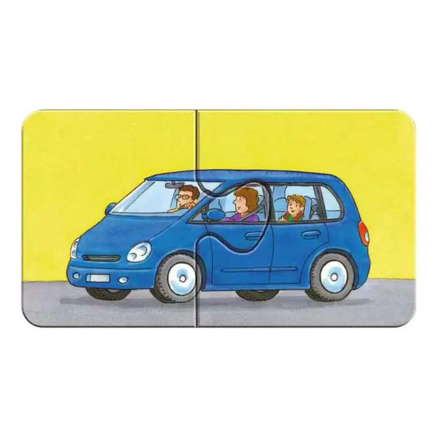 Ravensburger Special Voertuigen puzzel, 9x2st.