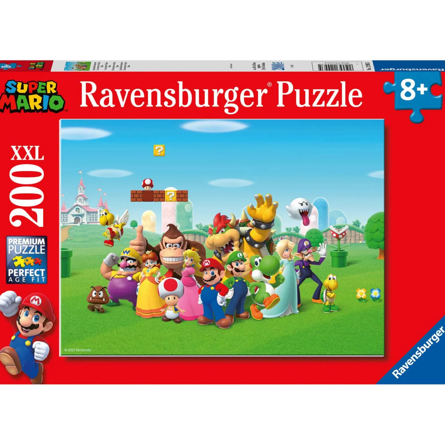 Ravensburger Super Mario Puzzel, 200st. XXL