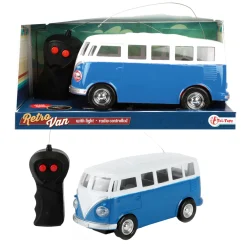 RC Bestuurbare Auto Retro Busje met Licht
