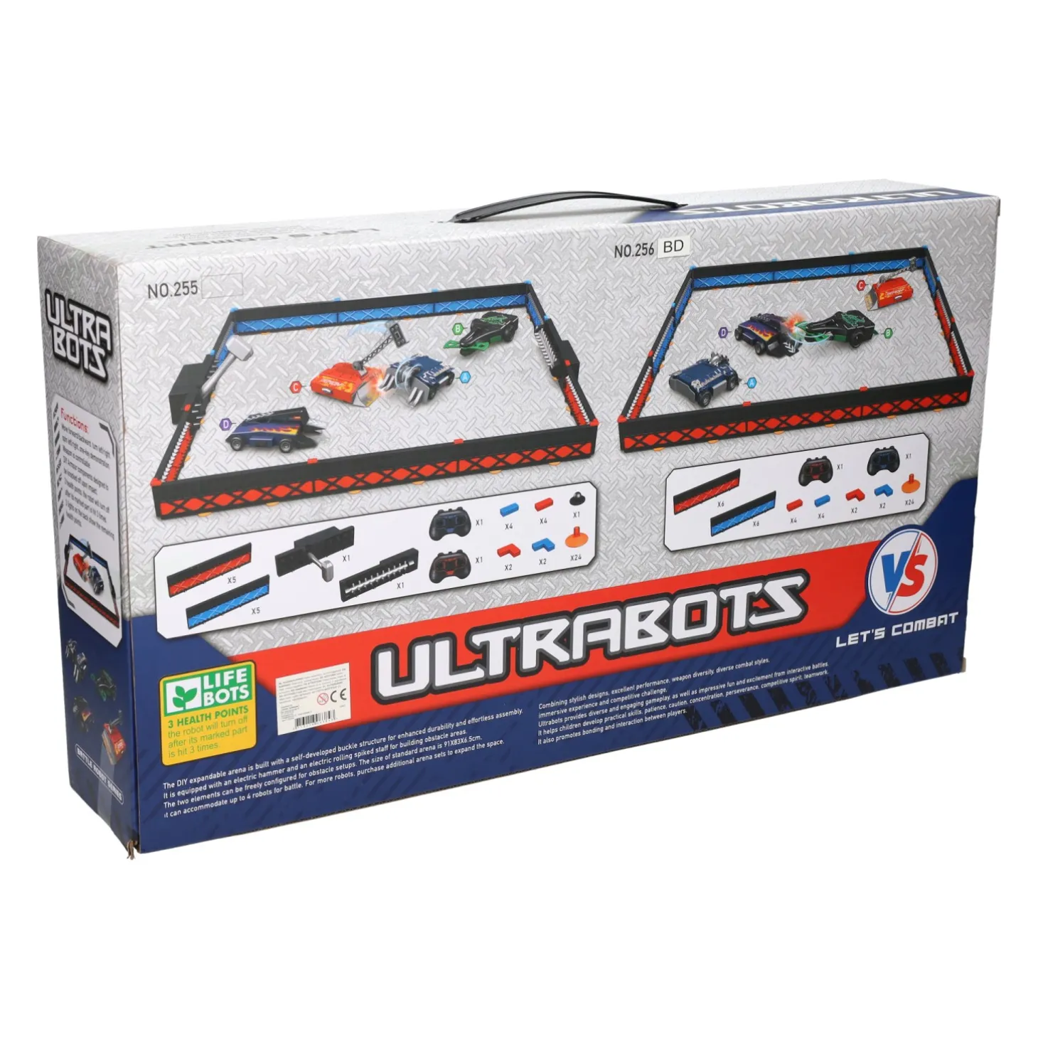 RC Bestuurbare Battle Robots - Set van 2 Robots en Arena