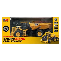 RC Bestuurbare Constructietruk Oplaadbaar met Licht en Geluid