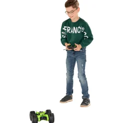 RC Race Monstertruck met Rookfunctie - Groen