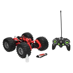 RC Race Monstertruck met Rookfunctie - Rood