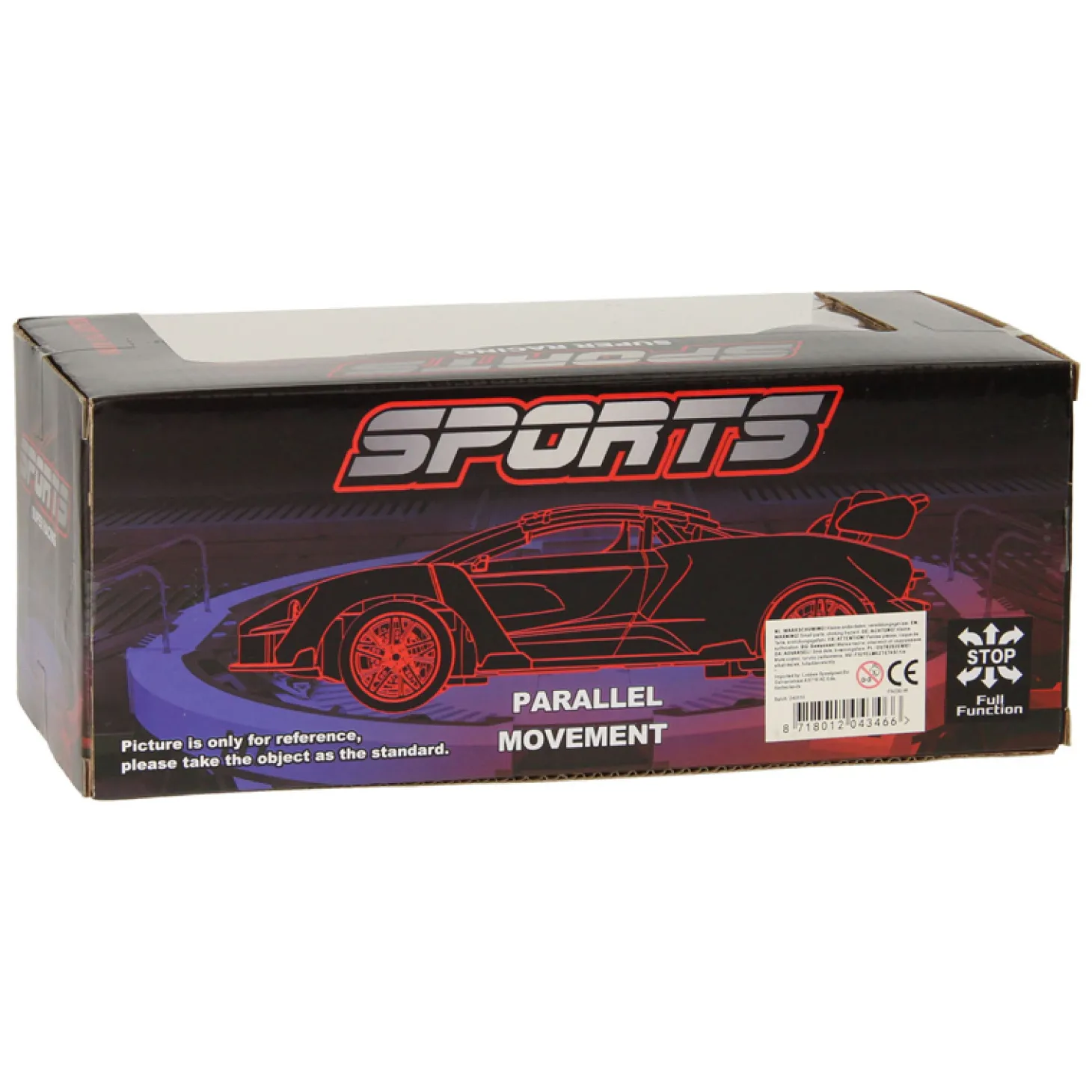 RC Racewagen Metallic Bestuurbare Auto