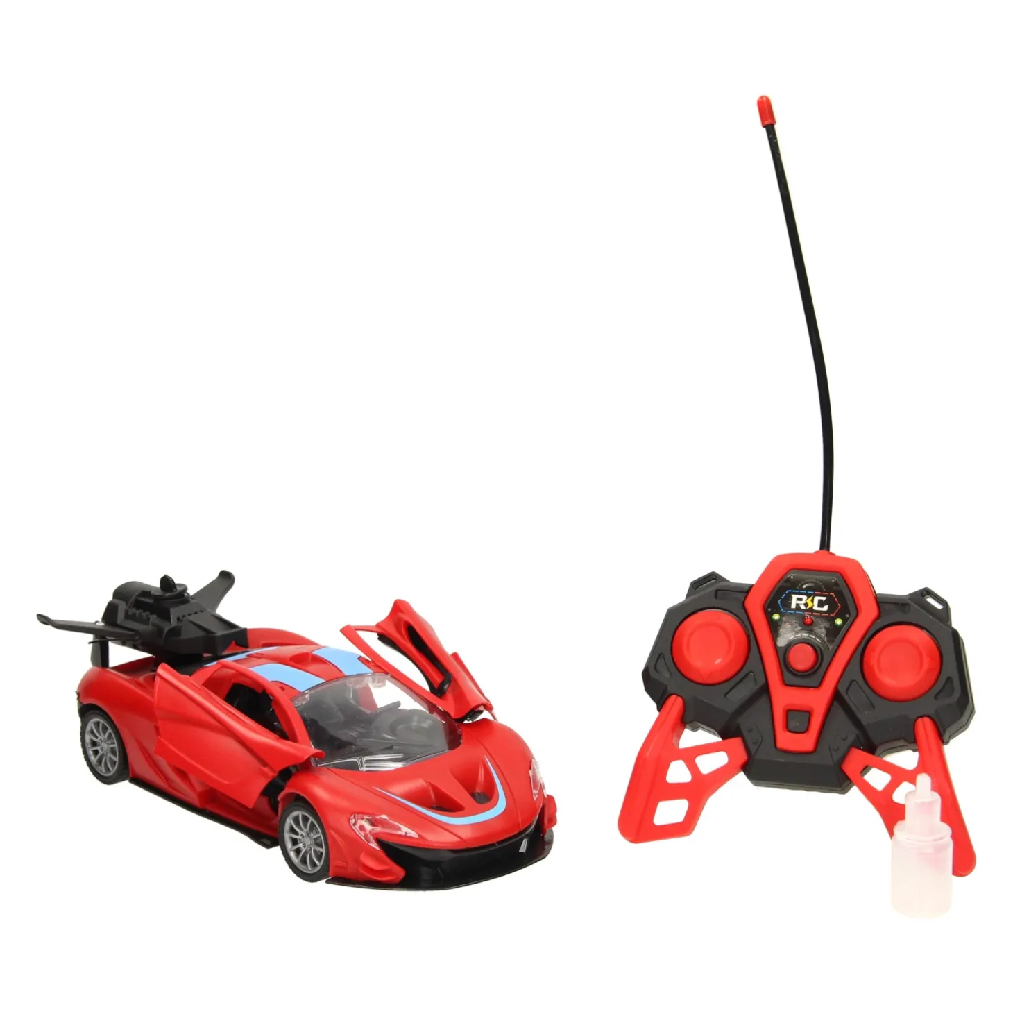 RC Sportwagen met Stoomfunctie Rood