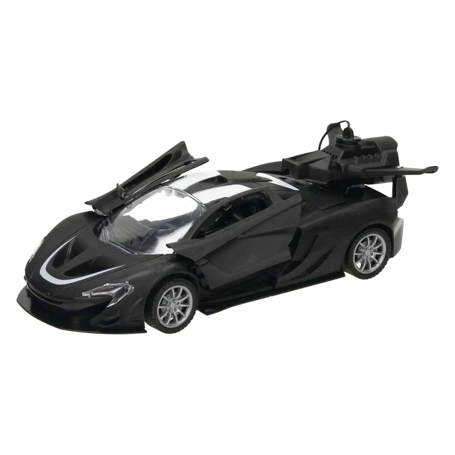 RC Sportwagen met Stoomfunctie Zwart