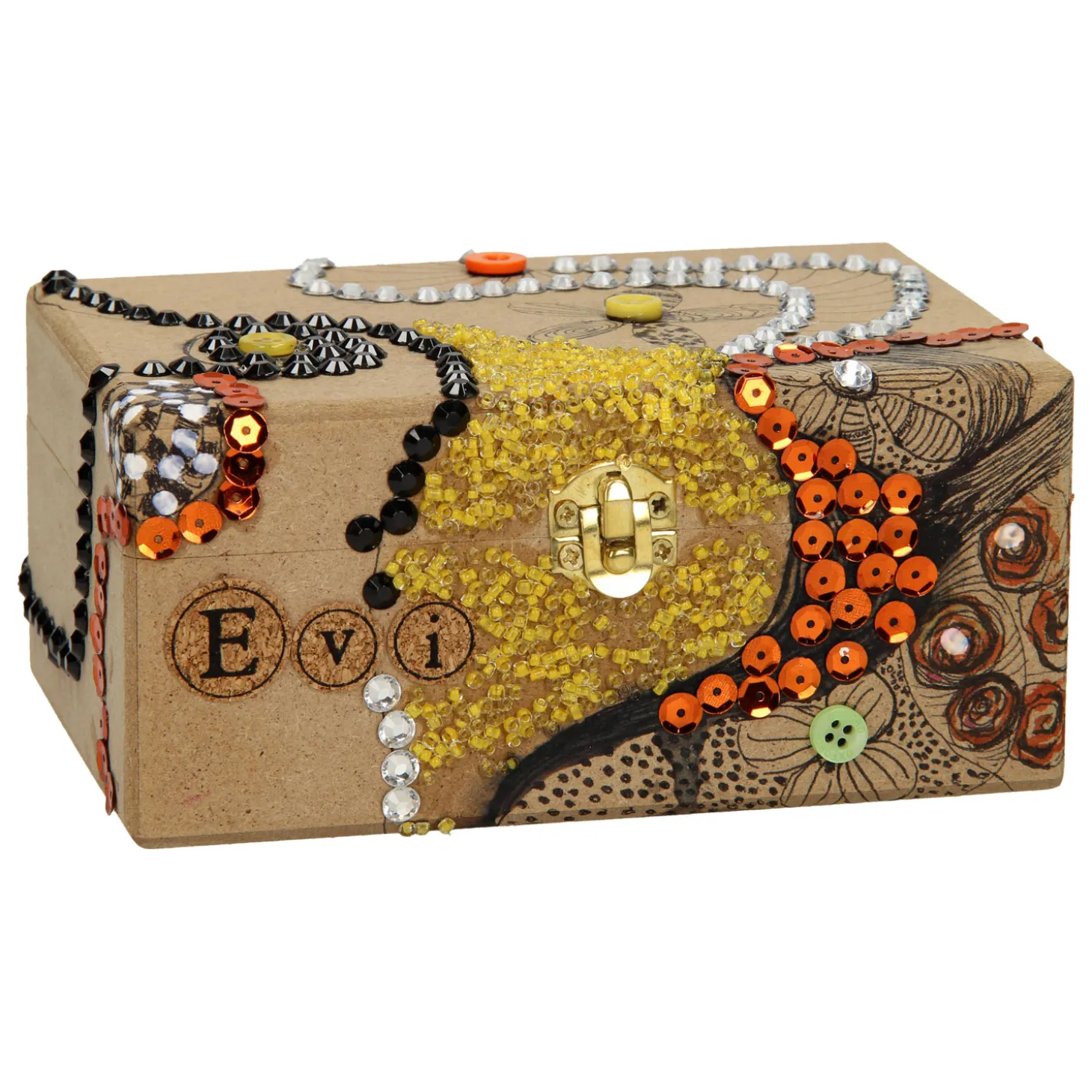 Rechthoekige Kist MDF