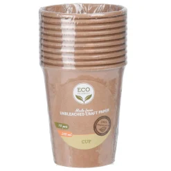 Recyclebare Kartonnen Bekers, 10st.