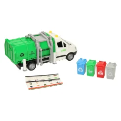 Recyclewagen met Licht en Geluid